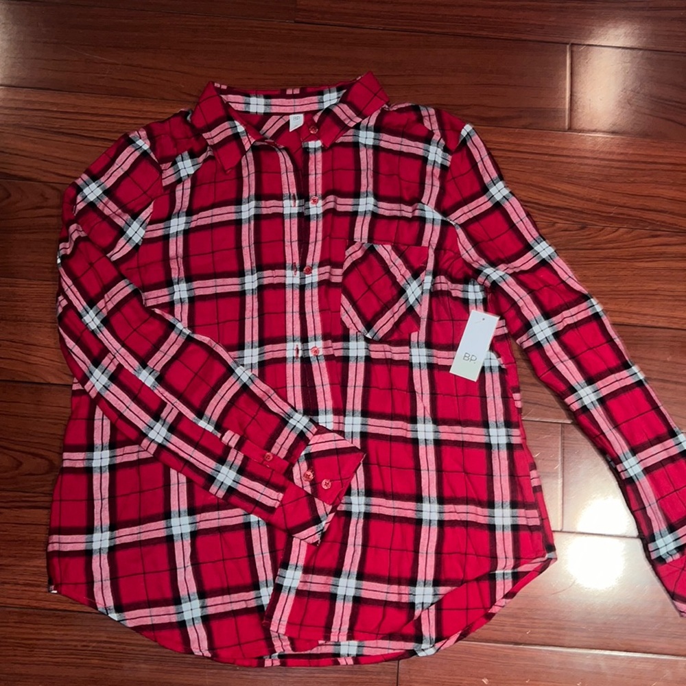 Read plaid flannel